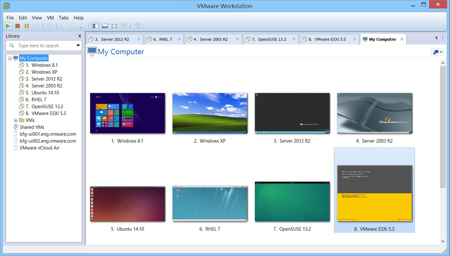 VMware-Workstation-11-Unmatched-OS-Support